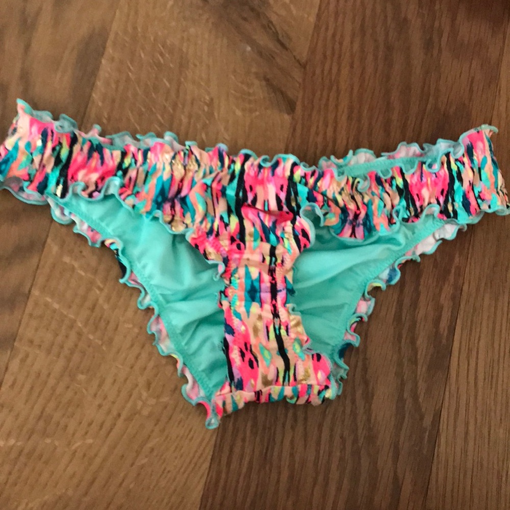 Fun colored bikini bottoms